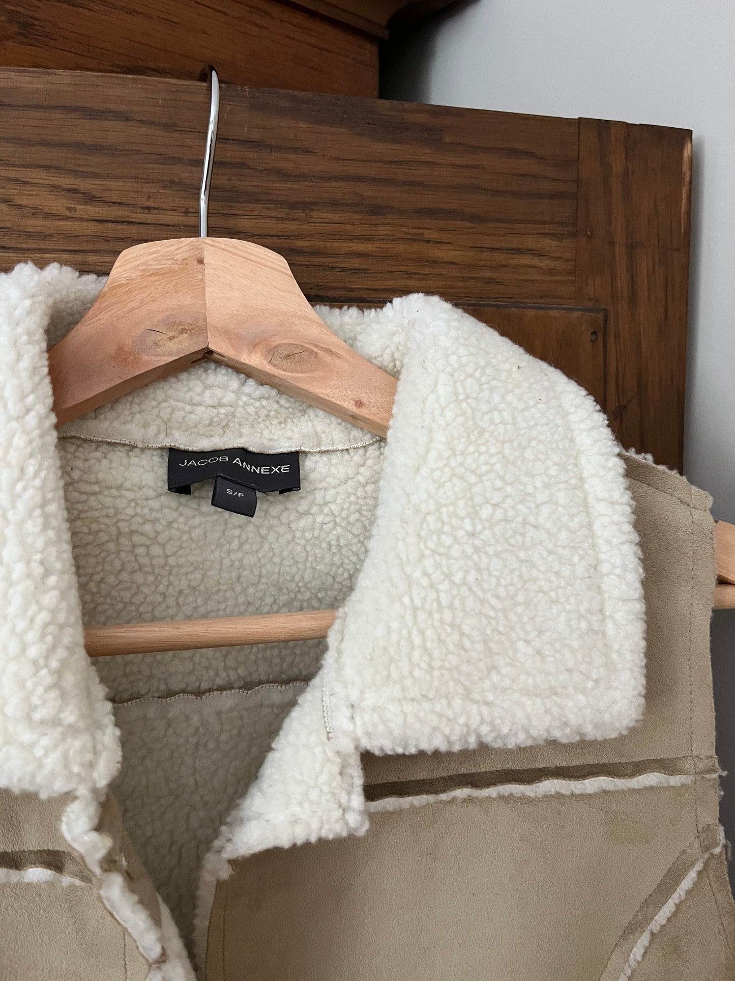 Veste sans manches en suède (Small)