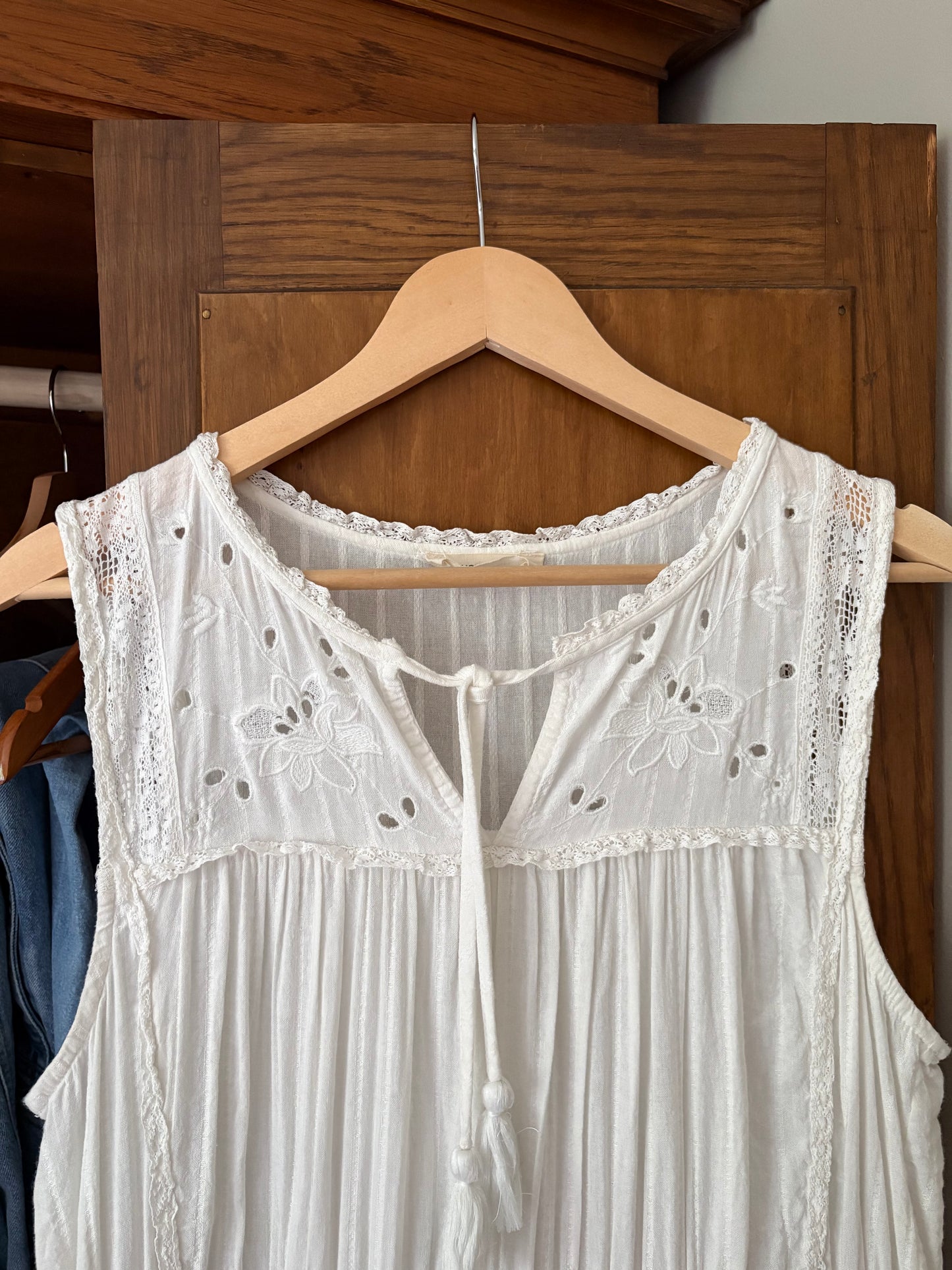 Robe blanche Lucky Brand (Large)