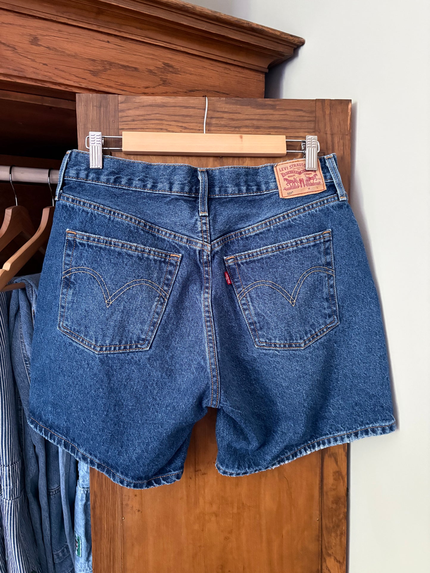 Short en denim 501 Levis (Médium)