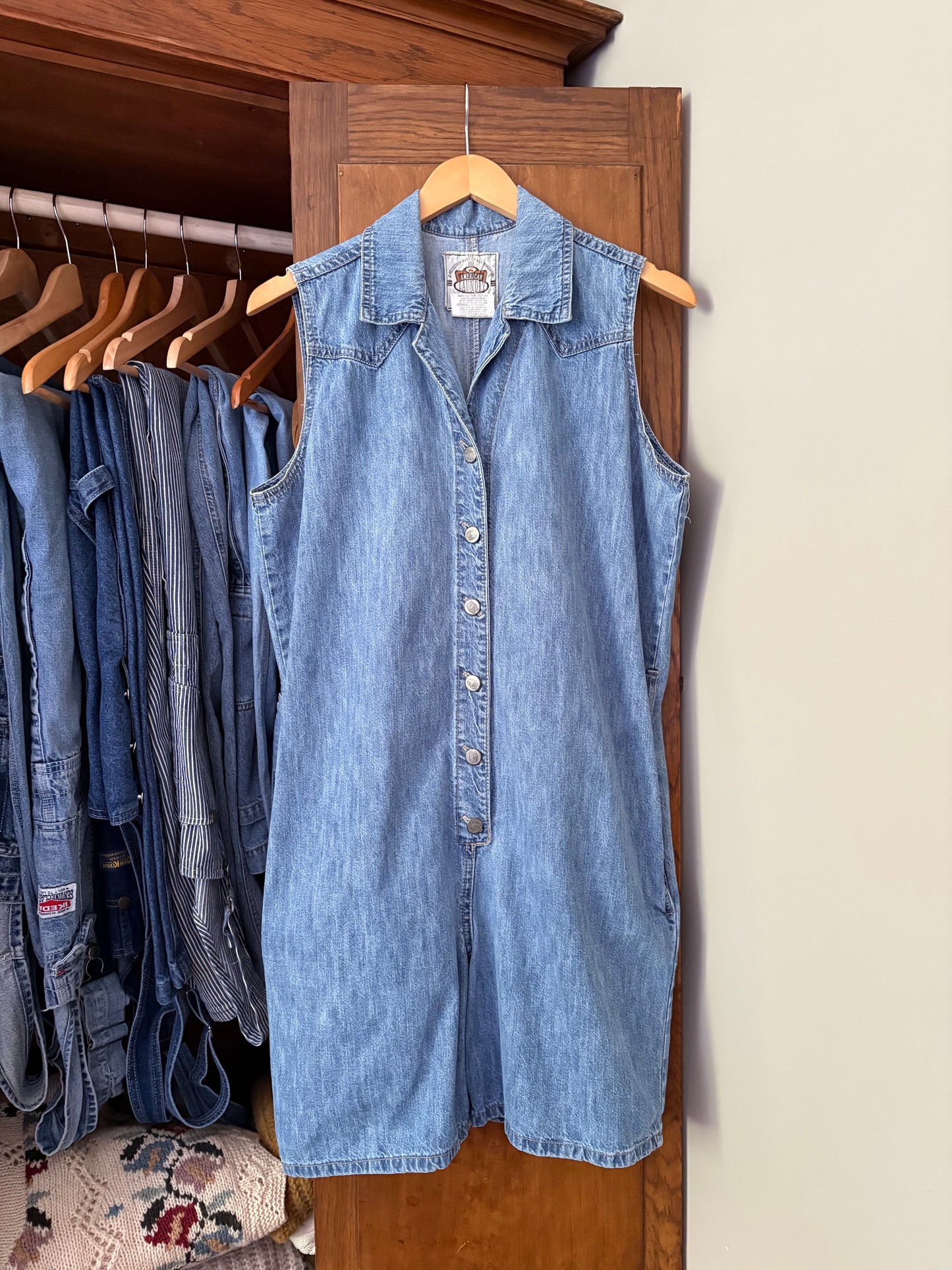Combinaison en denim (Médium)
