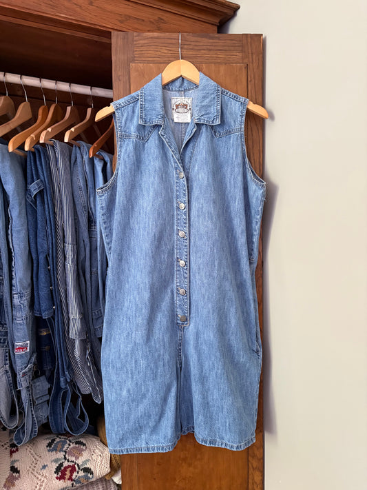 Combinaison en denim (Médium)
