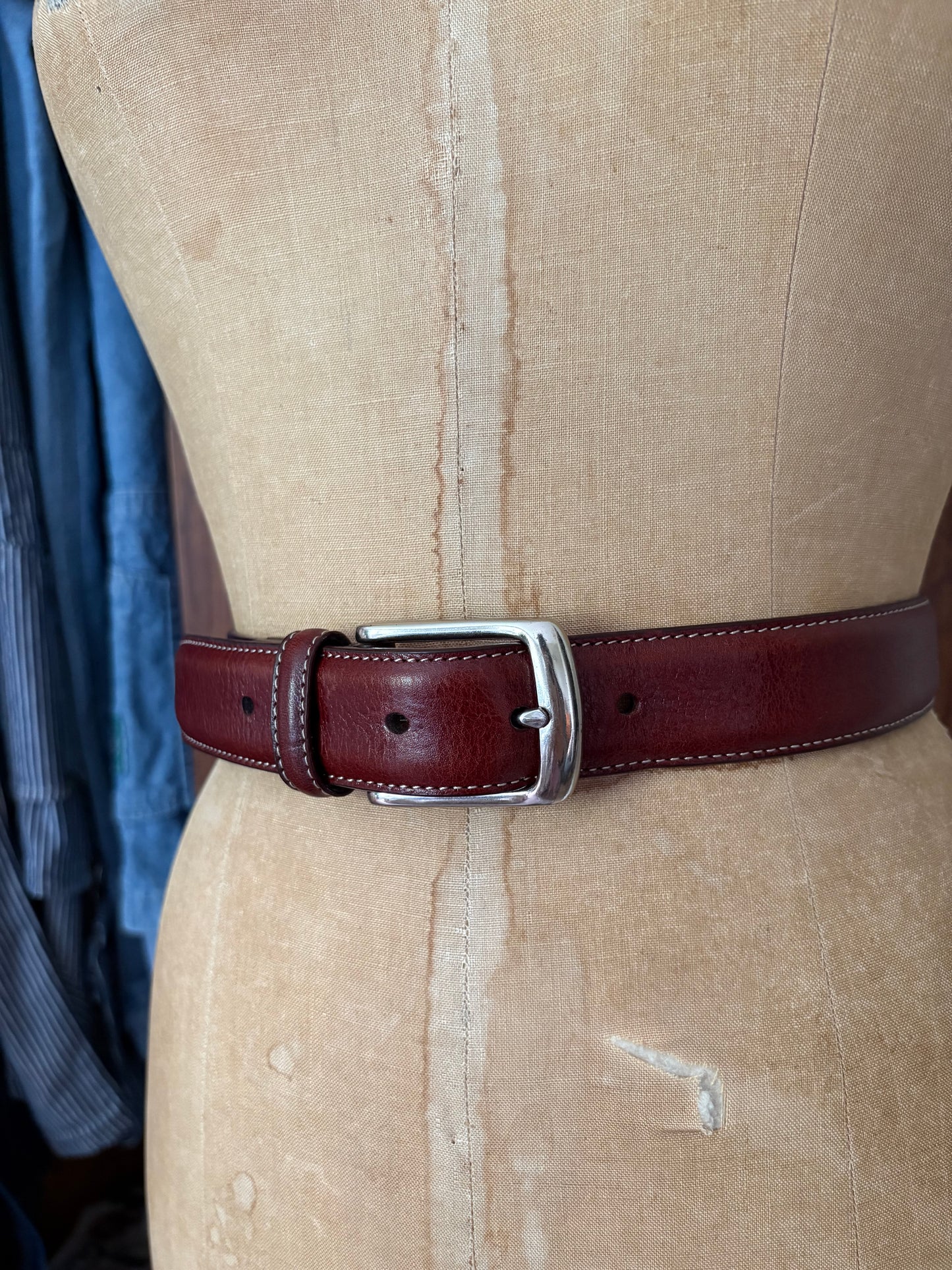 Ceinture en cuir véritable (Médium)