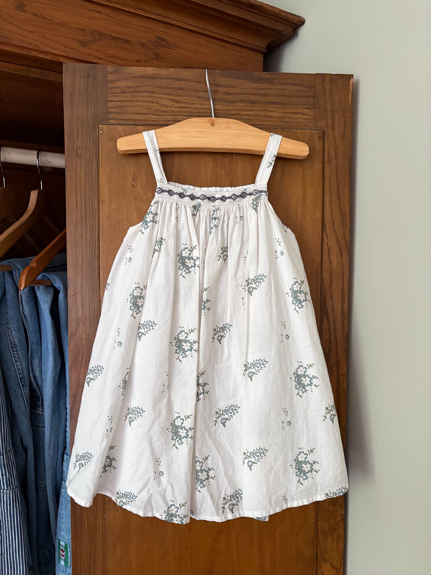Robe fleurie Little Cotton clothes (2-3 ans)
