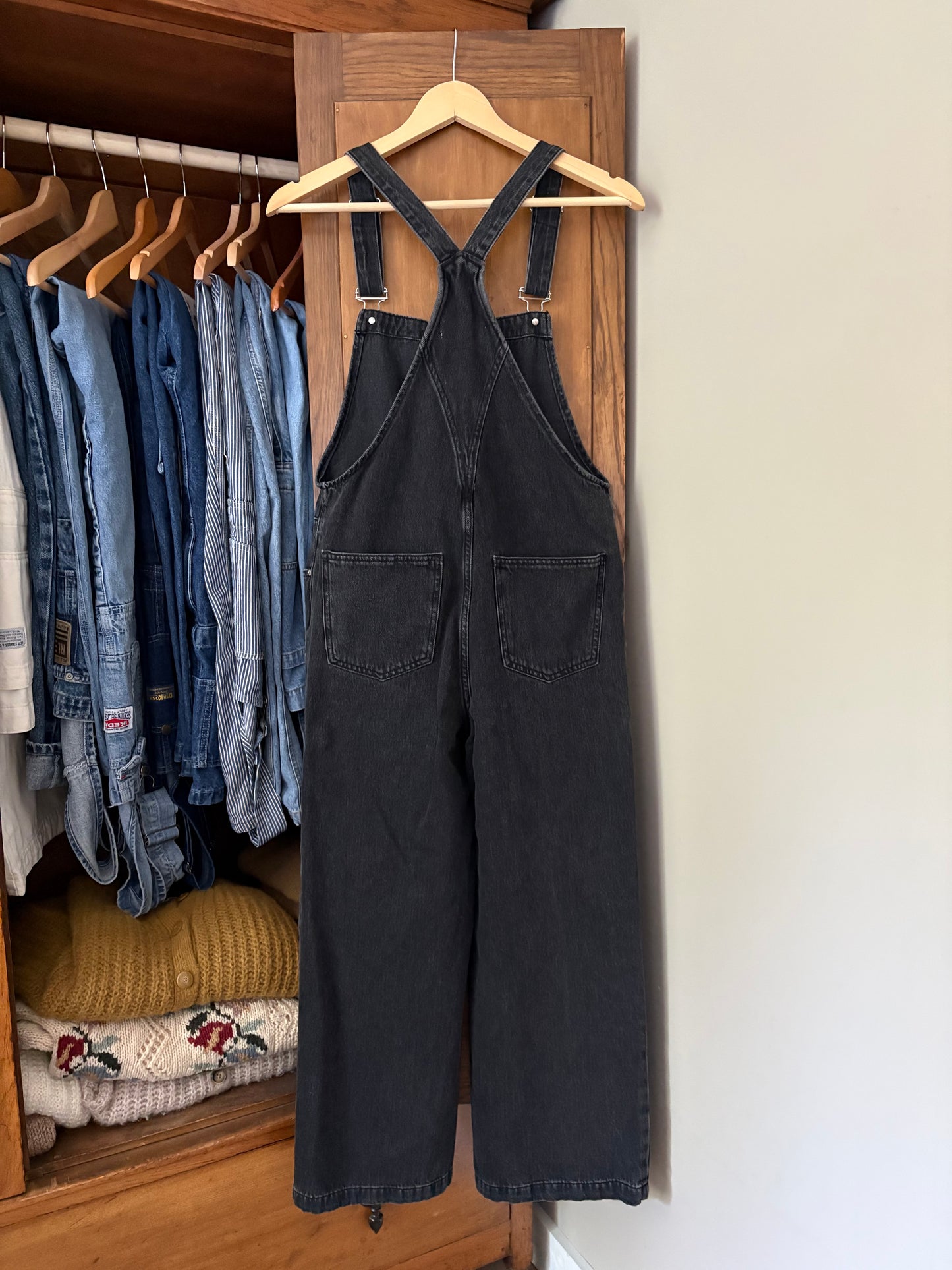 Salopette noire Mango (Xs/S)