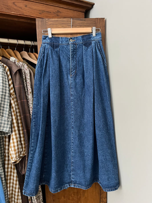 Jupe en denim vintage (XS/S)
