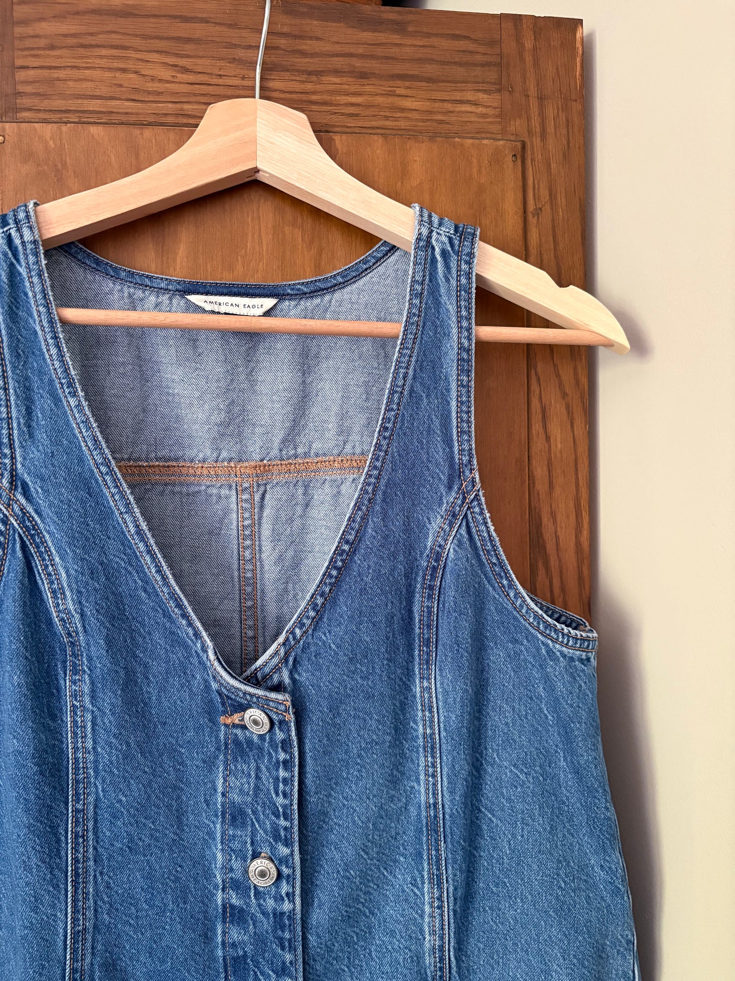 Robe en denim American Eagle (Small)