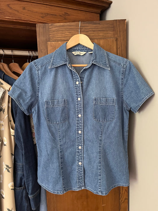 Chemise en denim Eddie Bauer (Small)