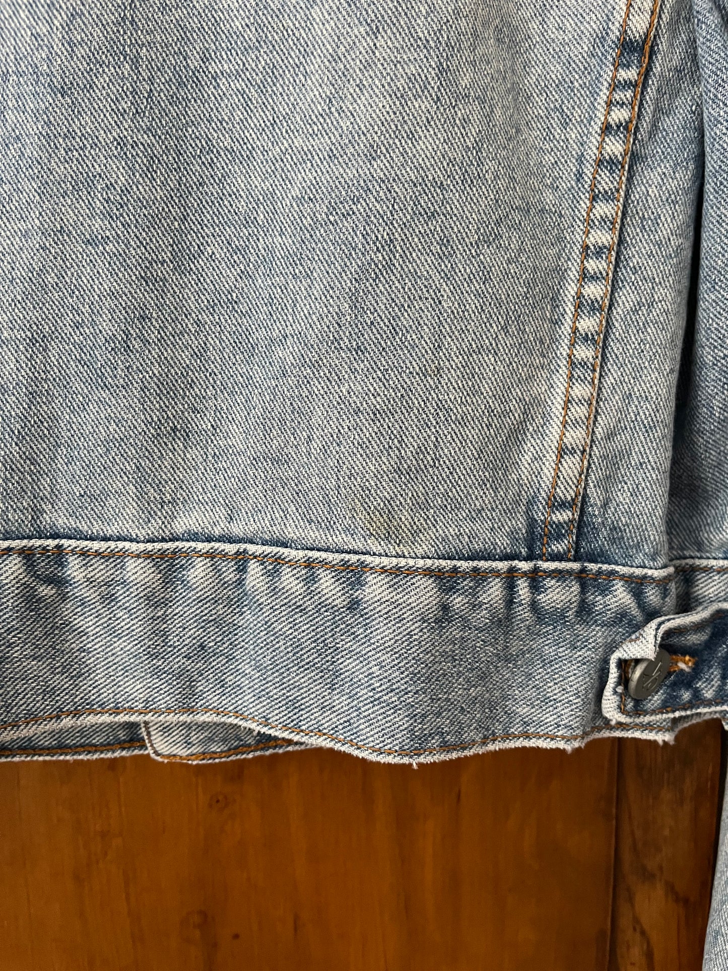 Manteau en denim vintage Calvin Klein (Small)
