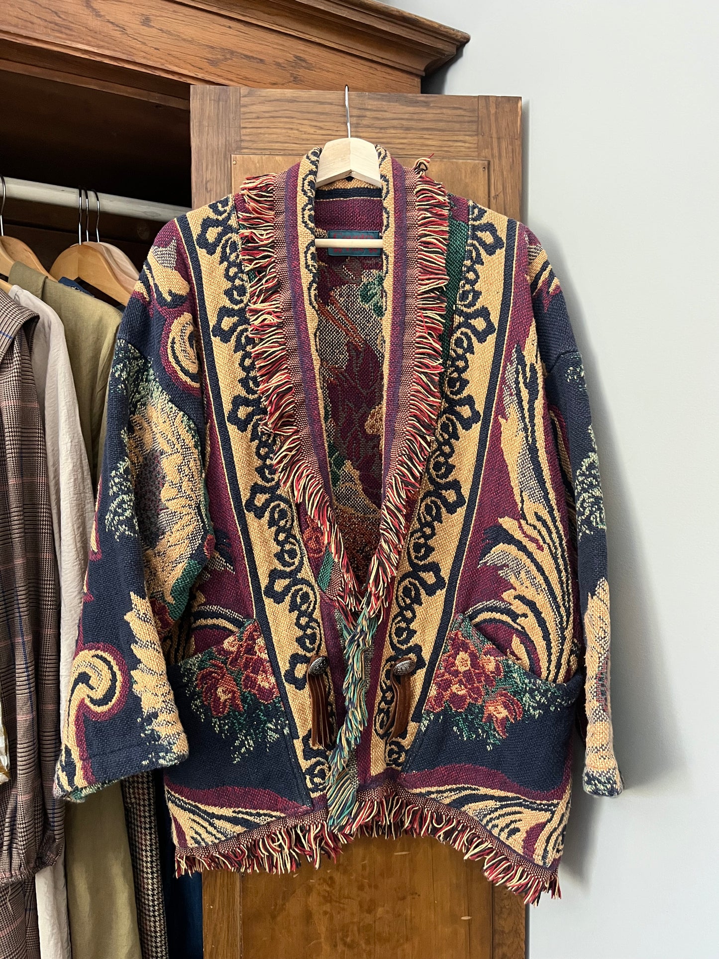 Veste à motif toursenol (O/S)