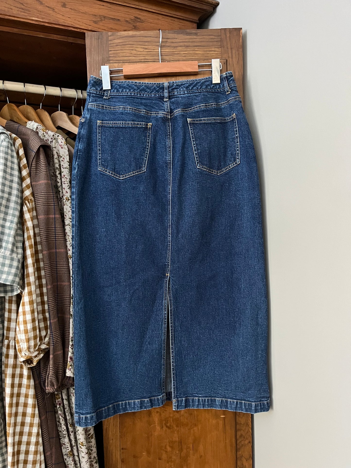 Jupe longue en denim (Médium) *Telle quelle