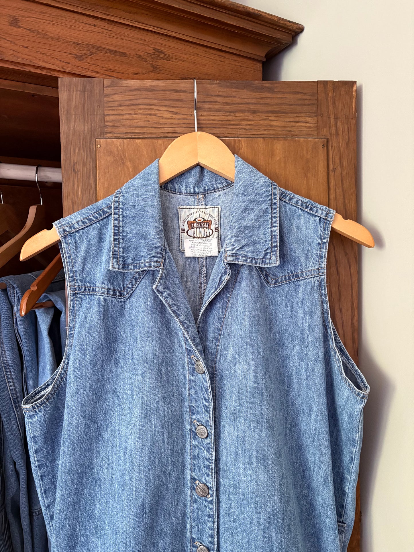 Combinaison en denim (Médium)