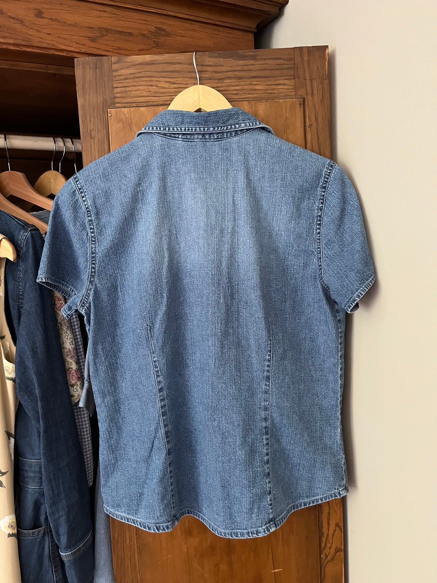 Chemise en denim Eddie Bauer (Small)
