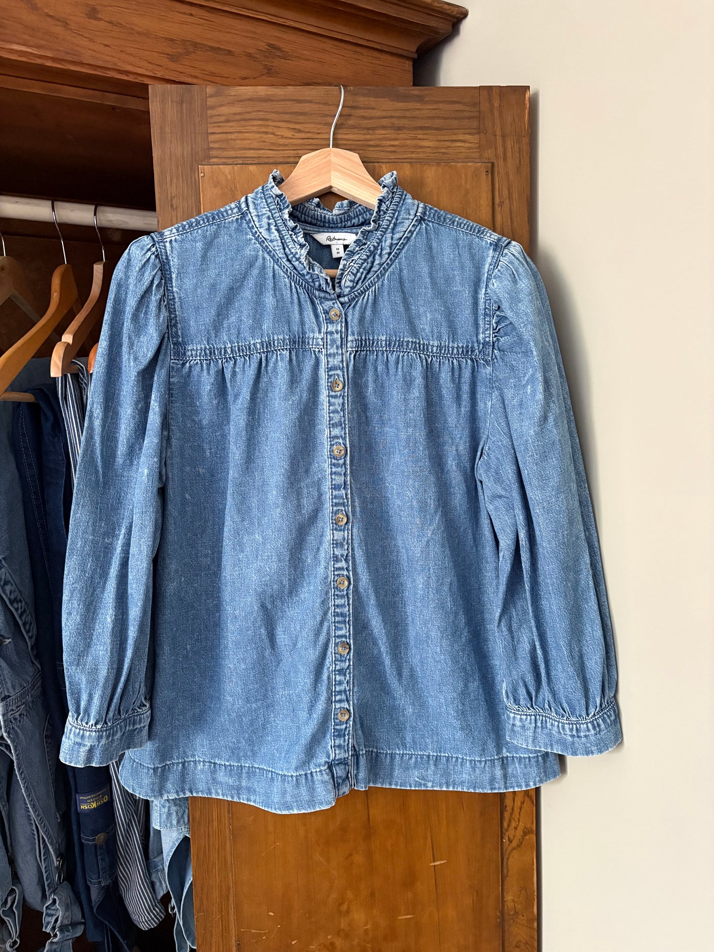 Chemise en denim Reitmans (Médium)