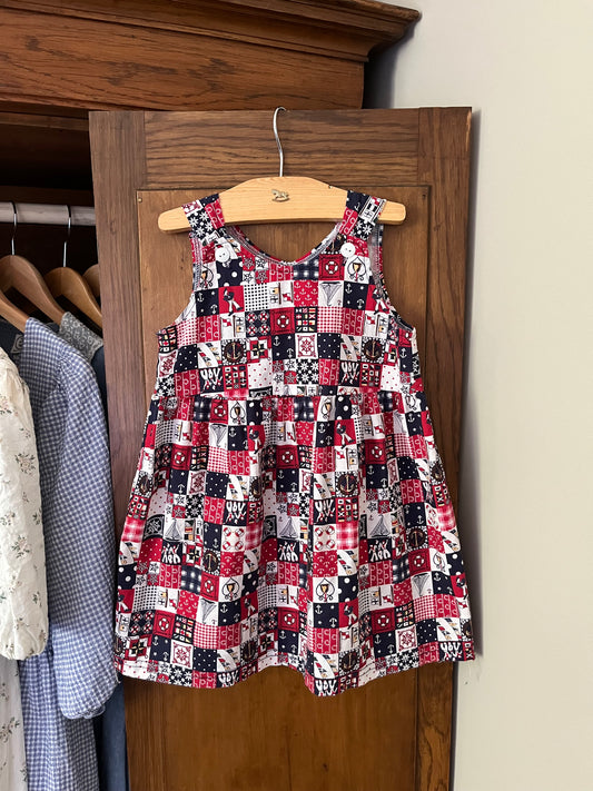 Robe à motifs matelot (3 ans)