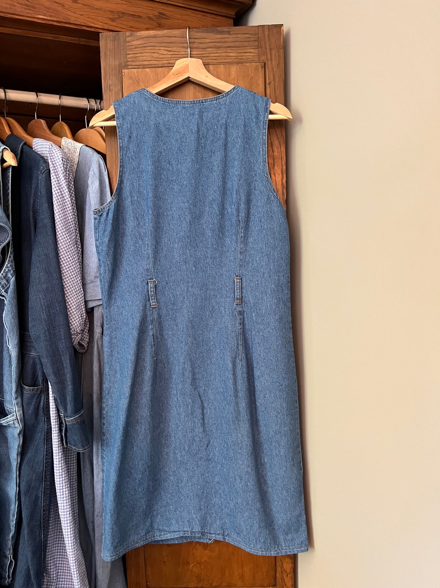 Robe en denim vintage (Médium)