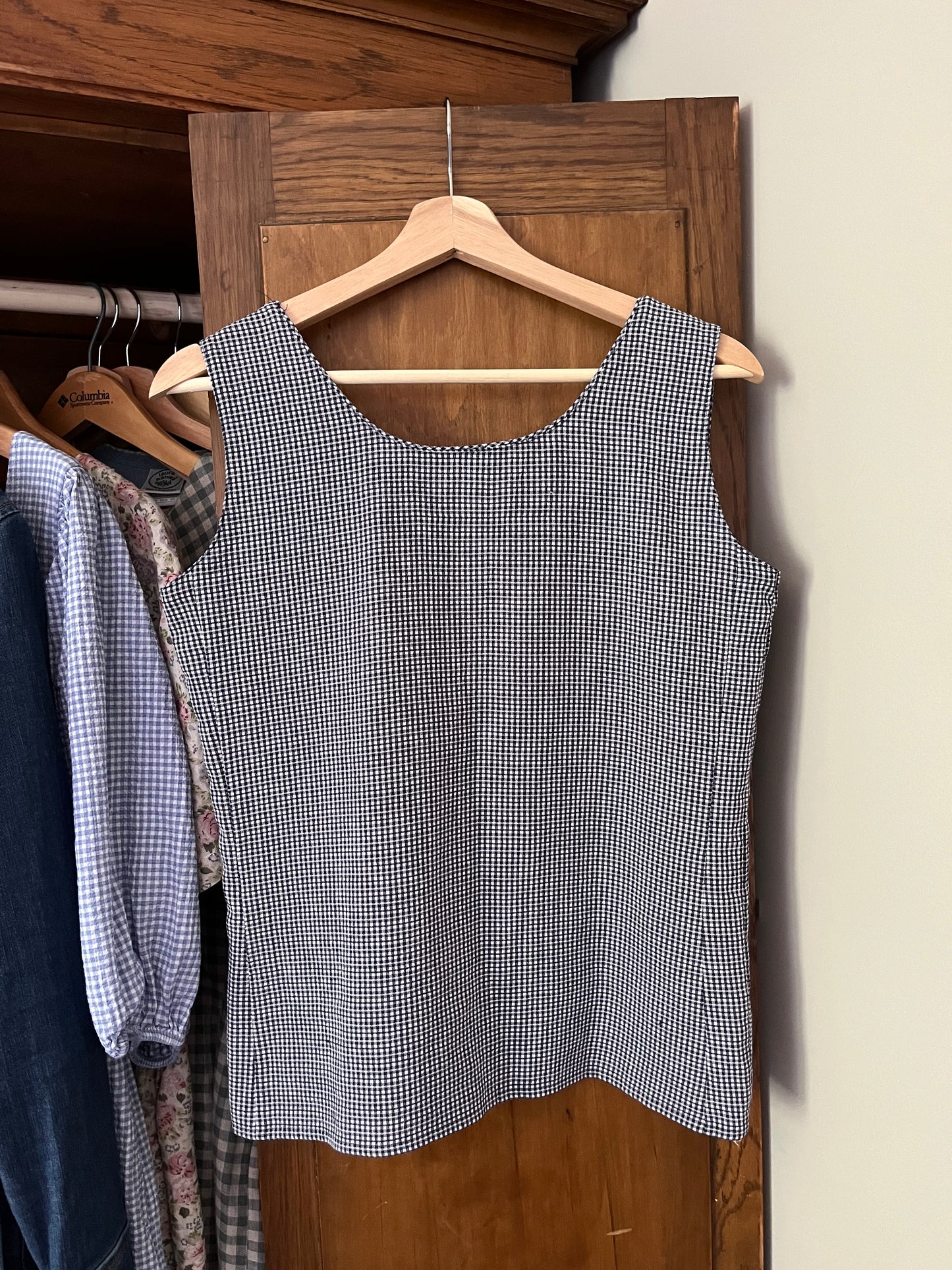 Camisole motif vichy (S/M)