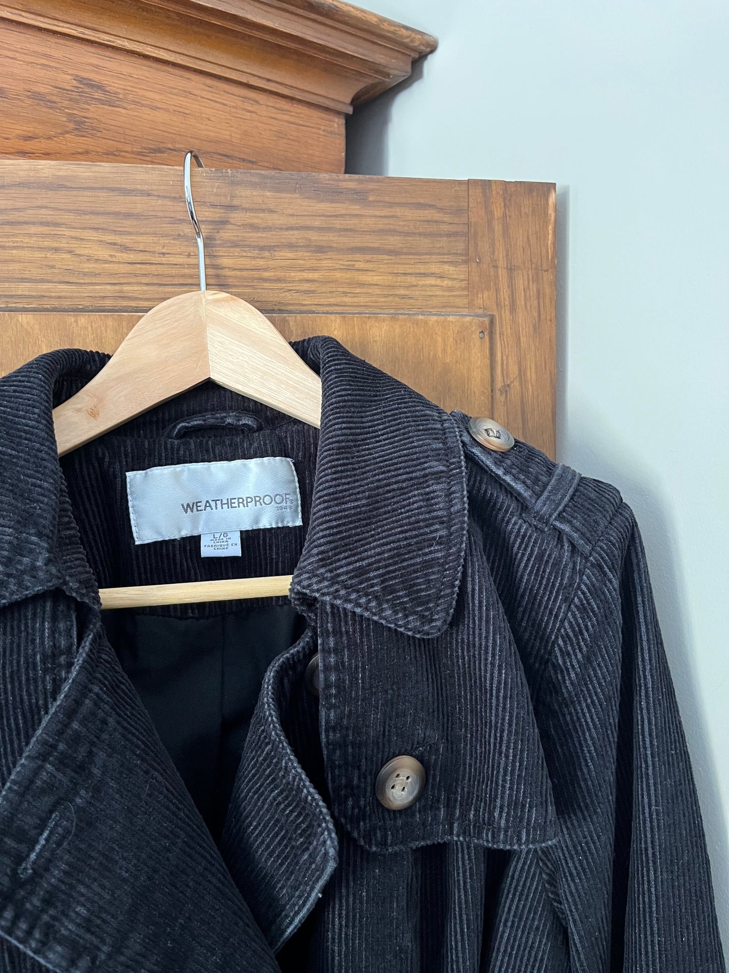 Trench court en corduroy (Large)