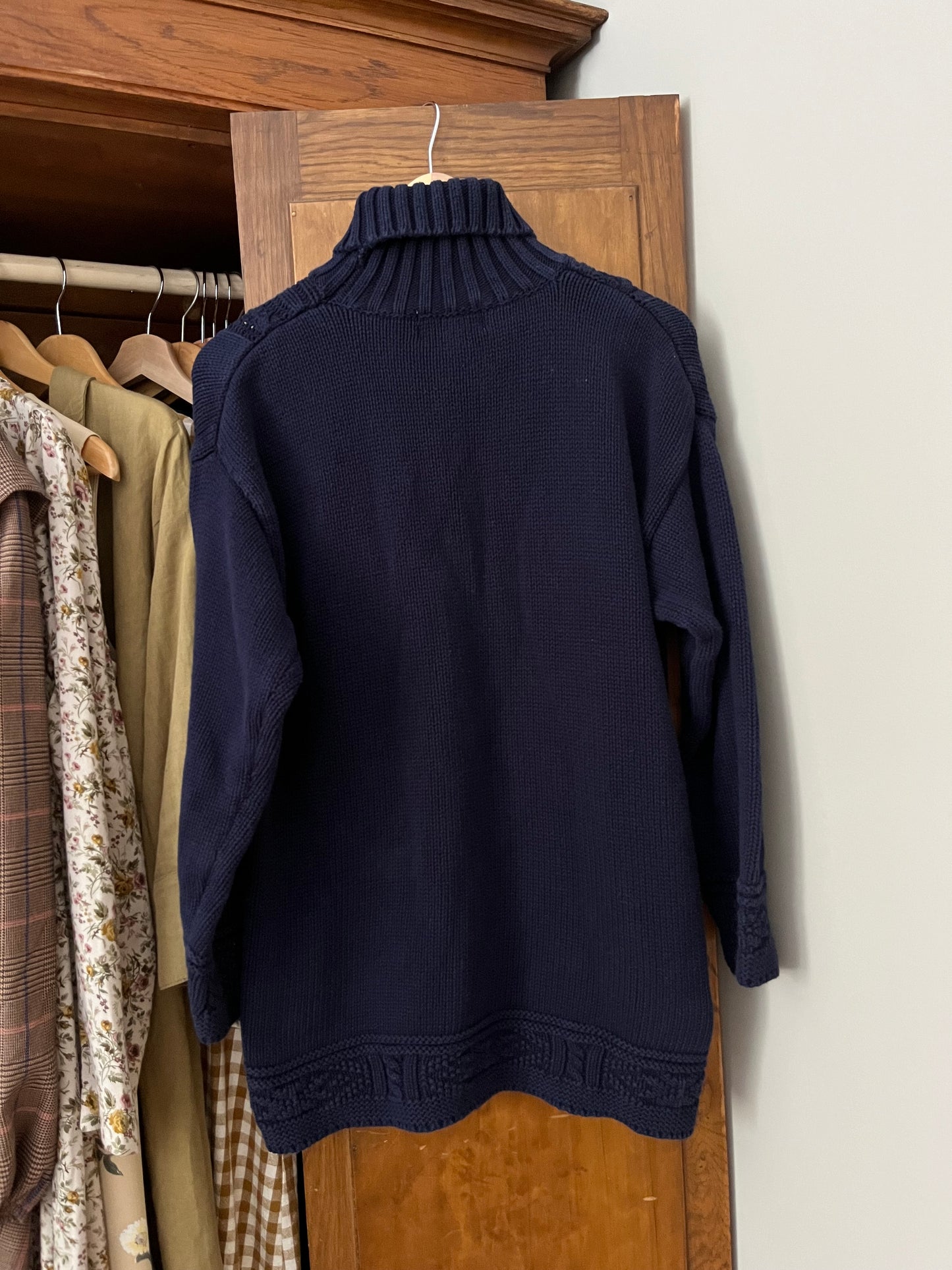 Tricot marine motif hivernal (Small)