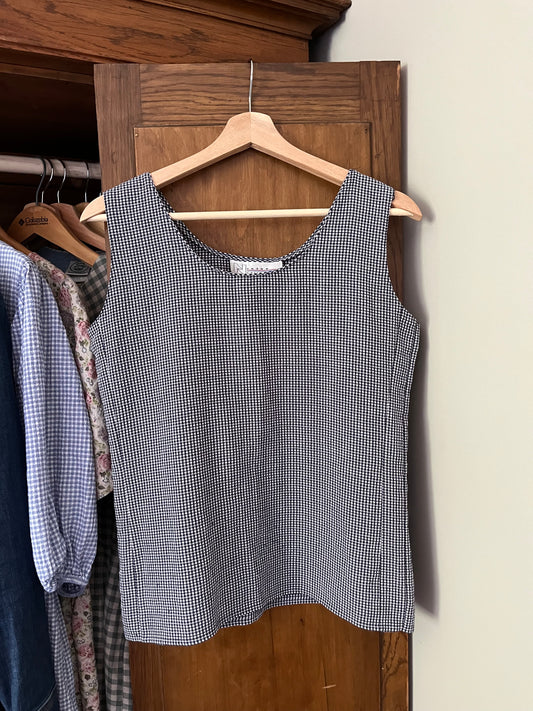 Camisole motif vichy (S/M)
