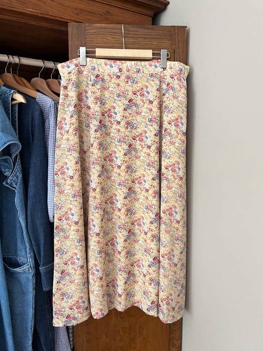 Jupe vintage fleurie (Xxlarge)