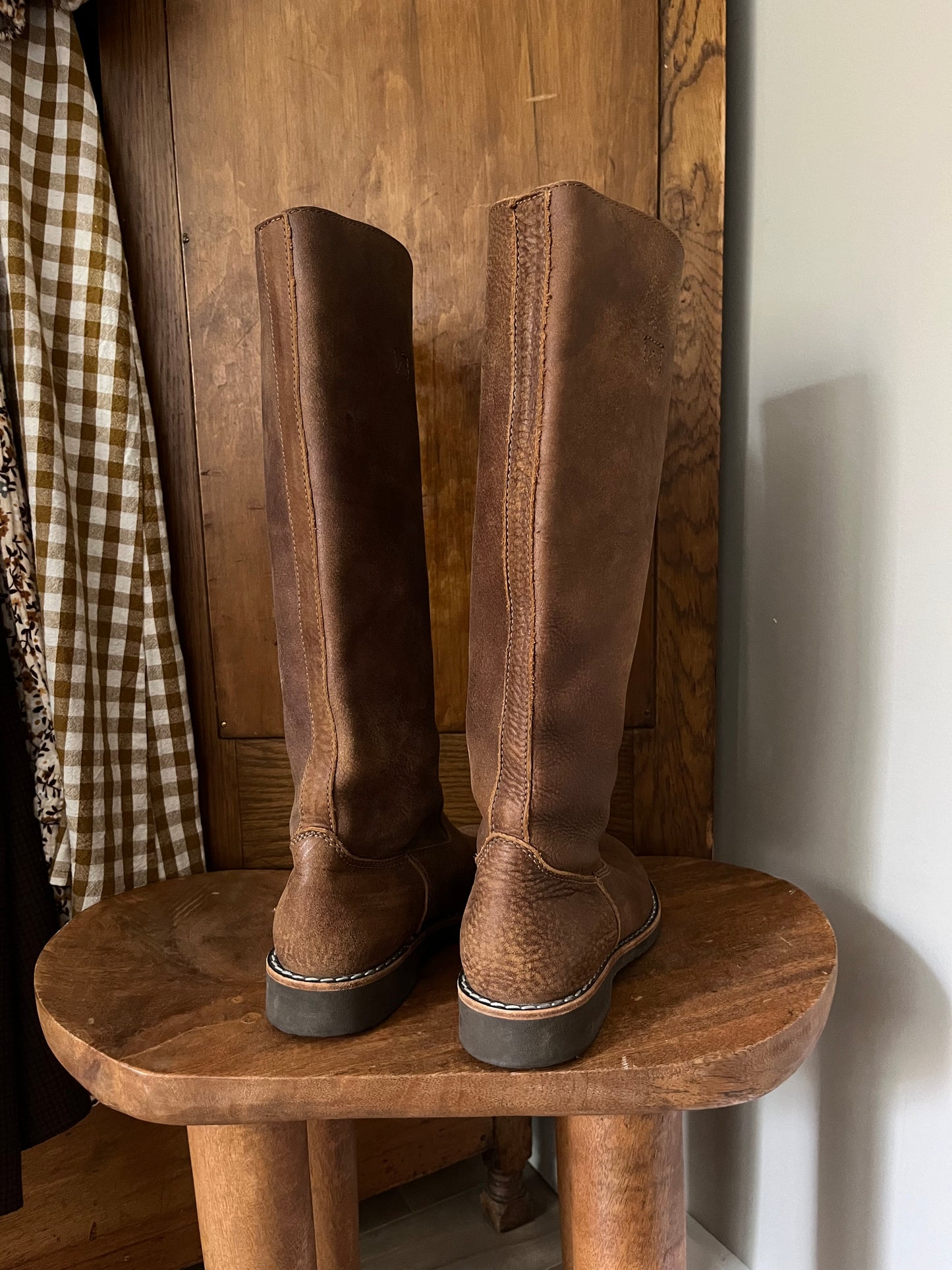 Bottes Roots en cuir (Pointure 5.5)