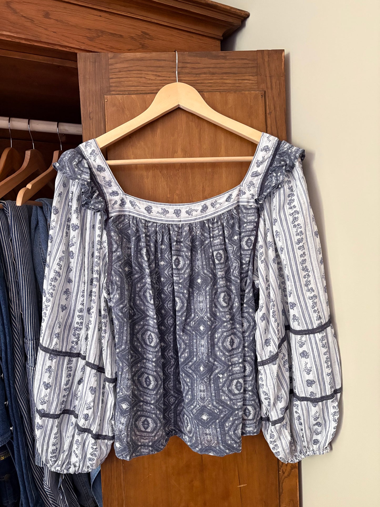 Blouse à motif Free People (Large)