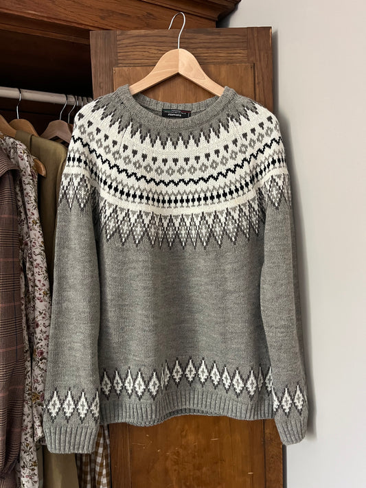 Tricot en laine fair Isle (Small)