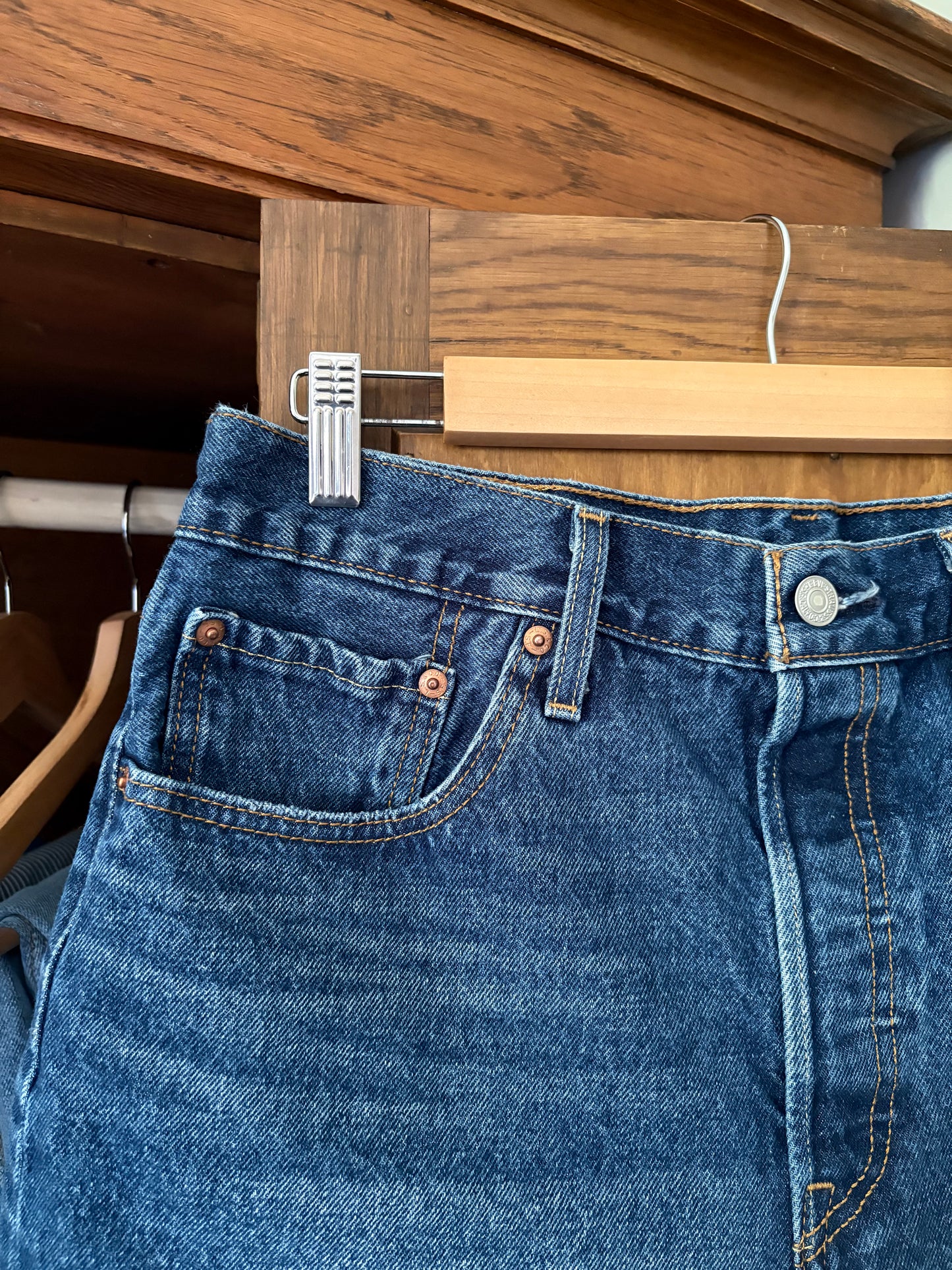 Short en denim 501 Levis (Médium)