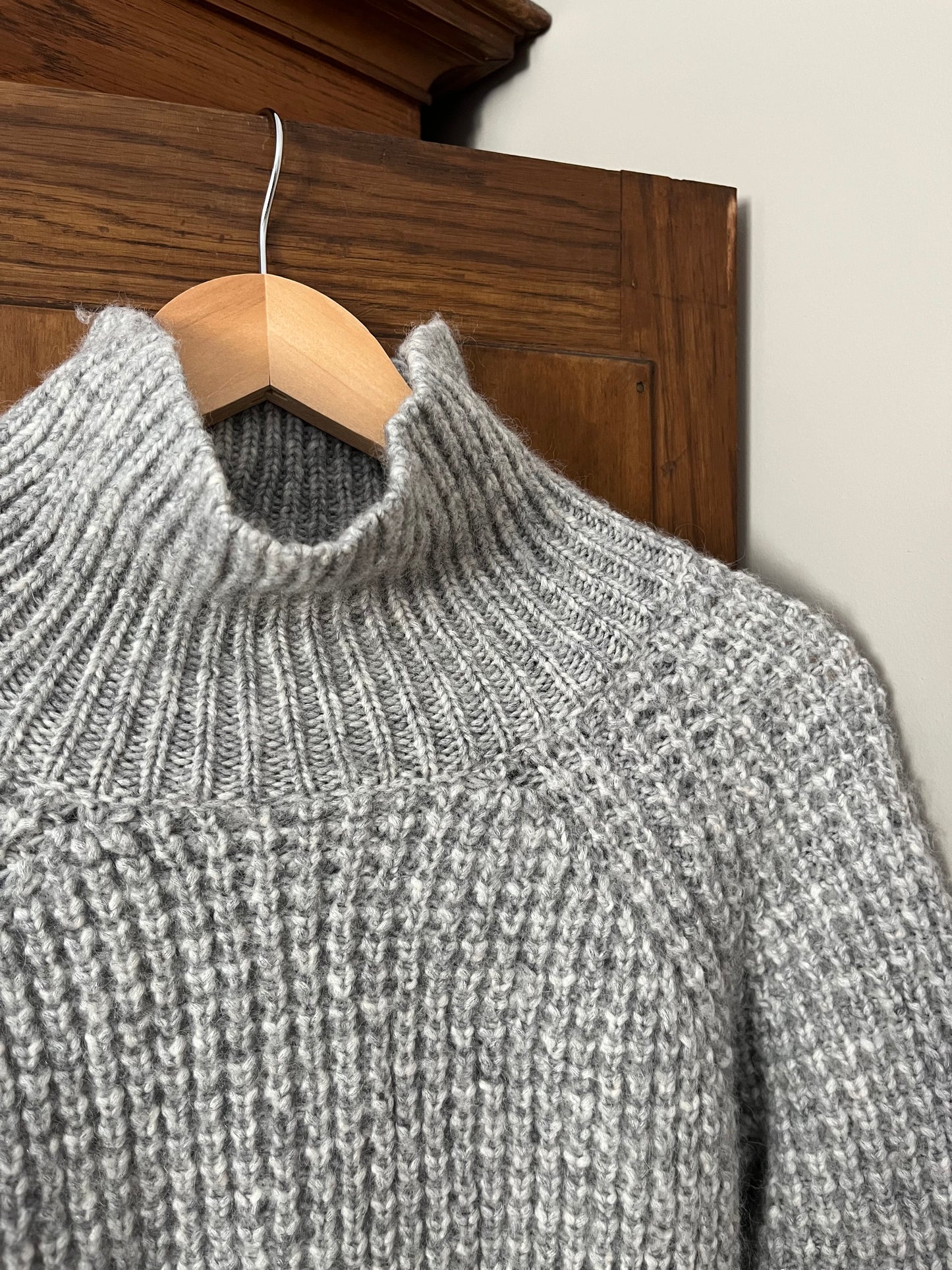 Tricot col haut gris Aritzia (Xsmall)
