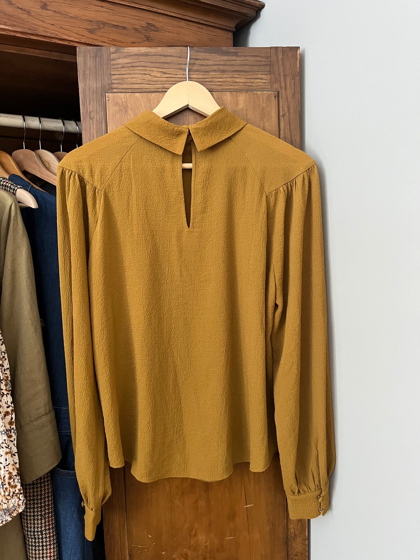 Blouse jaune RW&Co (M/L)