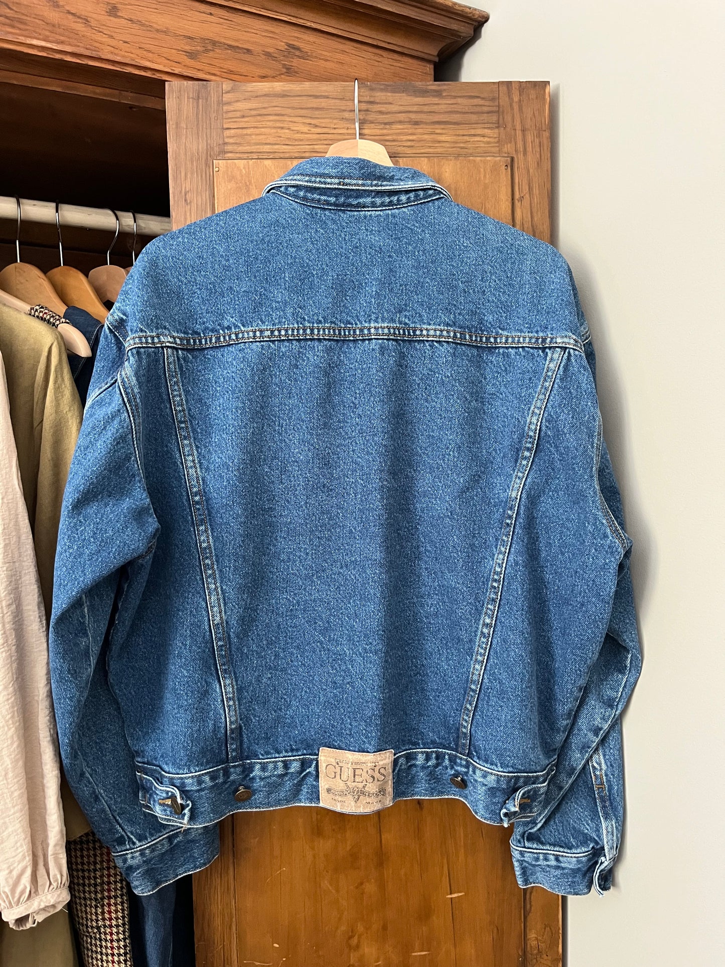 Manteau en denim vintage Guess (M/L)