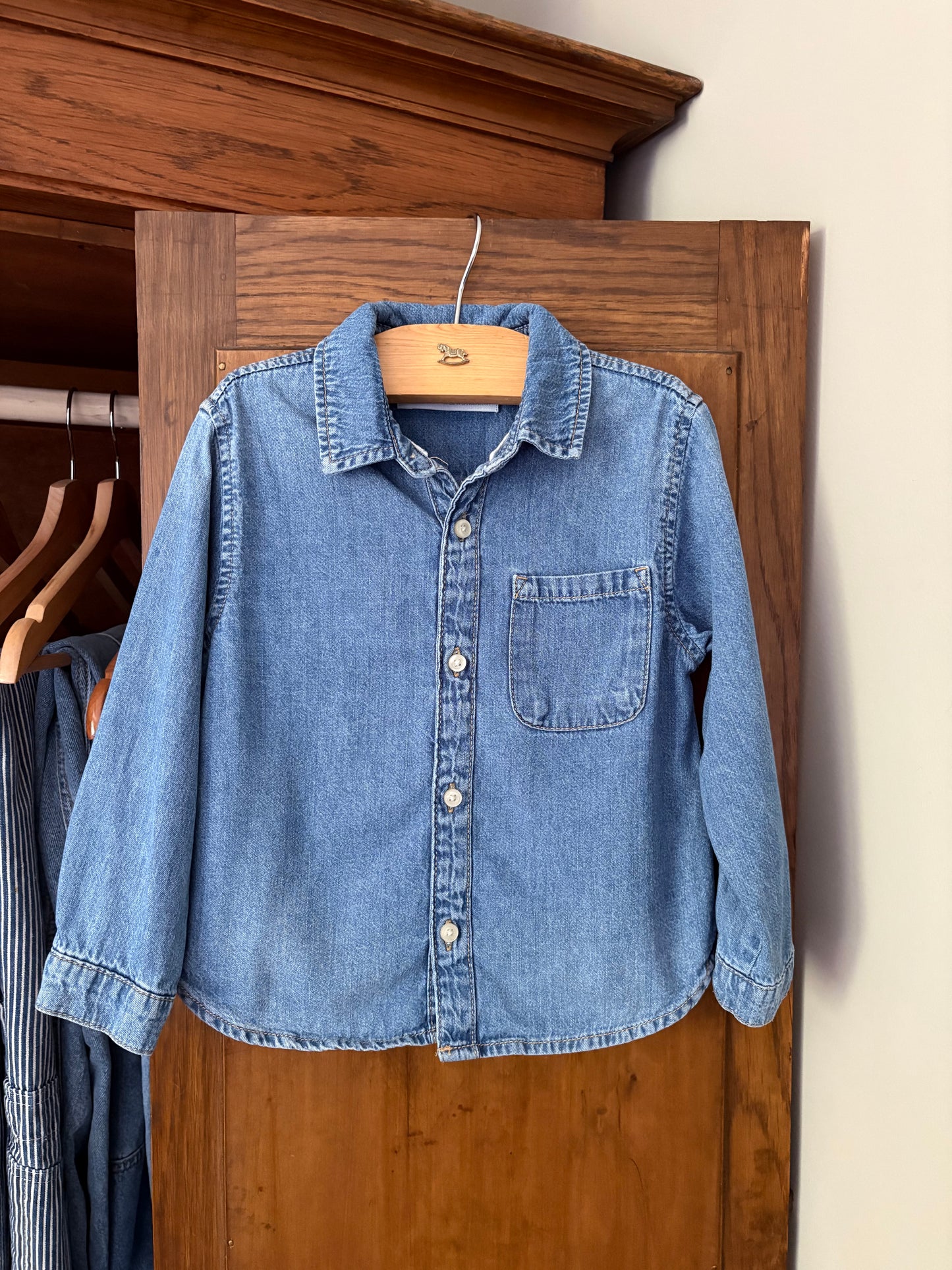Chemise en denim Zara (2-3 ans)