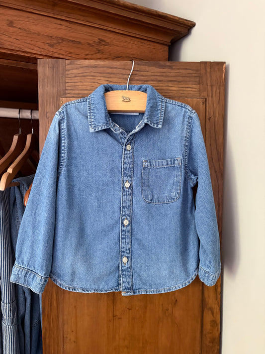 Chemise en denim Zara (2-3 ans)
