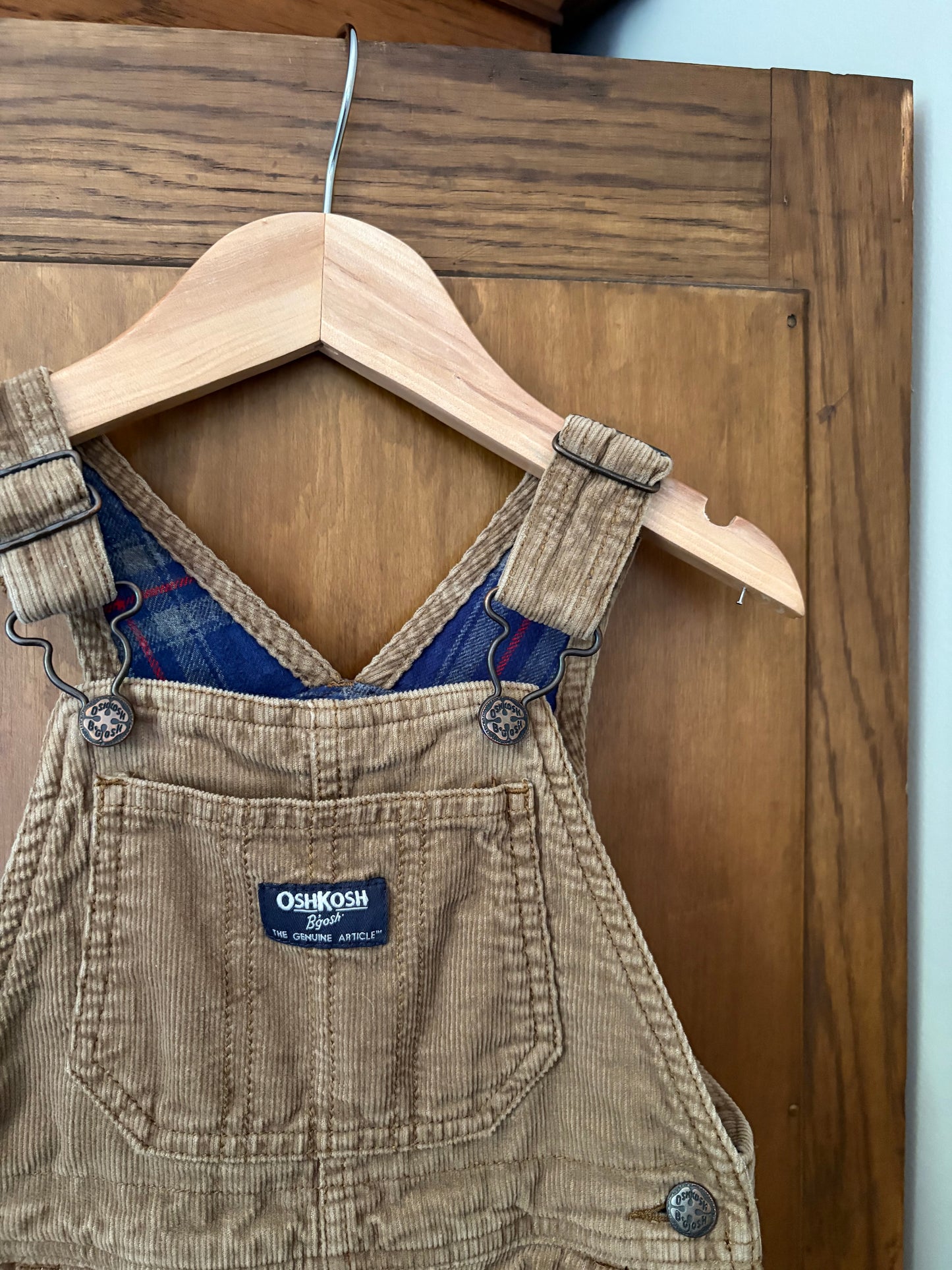 Salopette doublée en corduroy Oshkosh (24 mois)