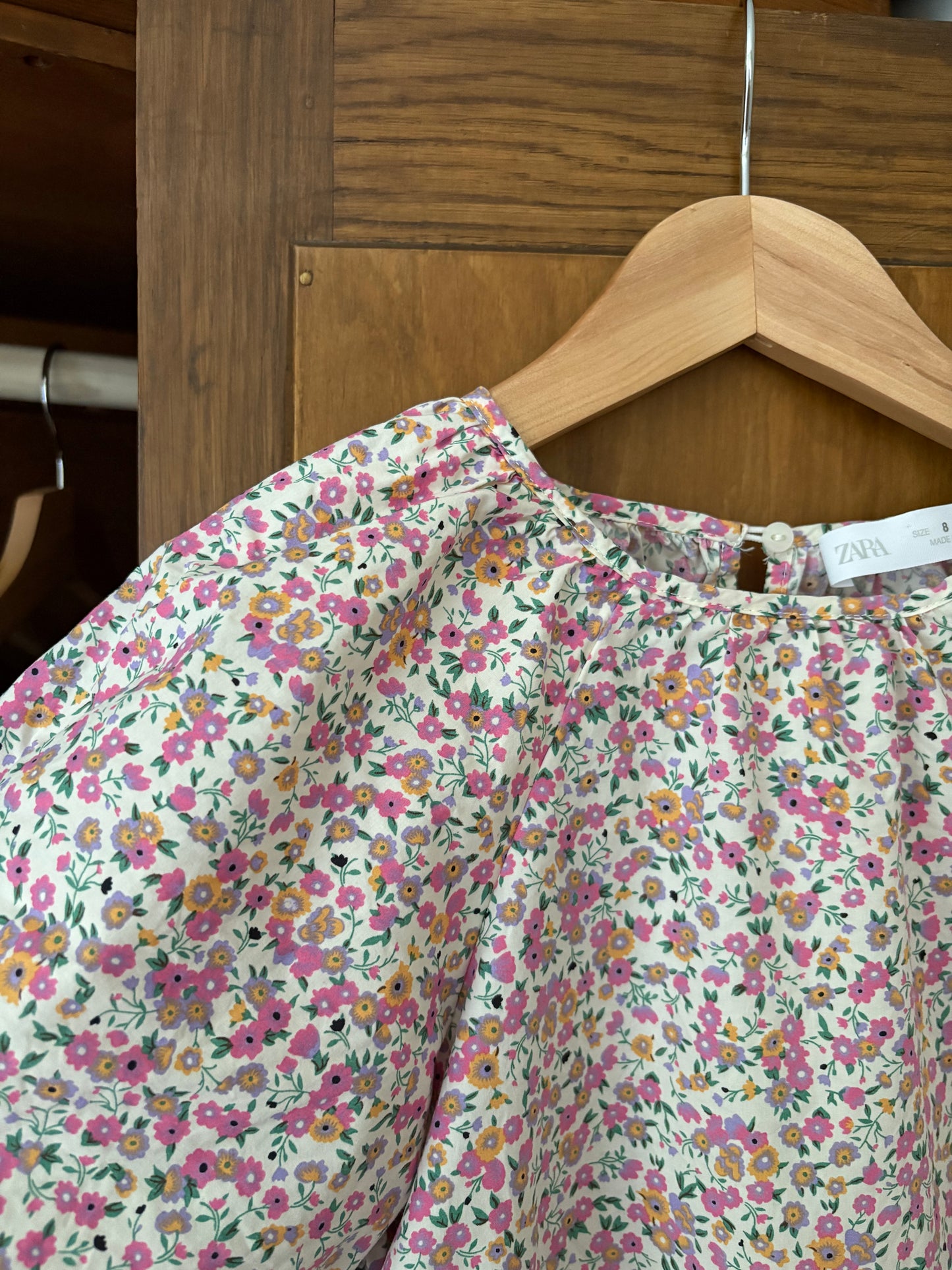 Robe fleurie Zara (8 ans)