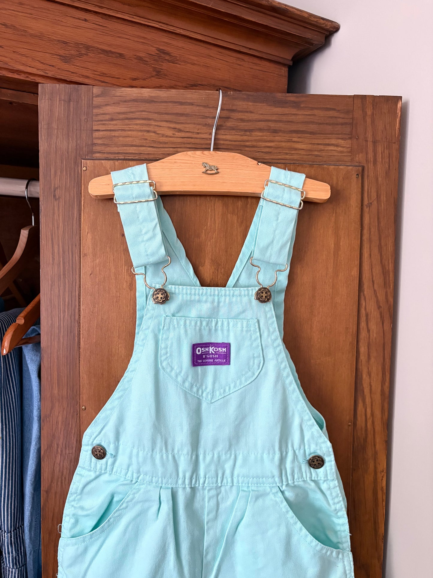 Salopette short Oshkosh vintage (4 ans)