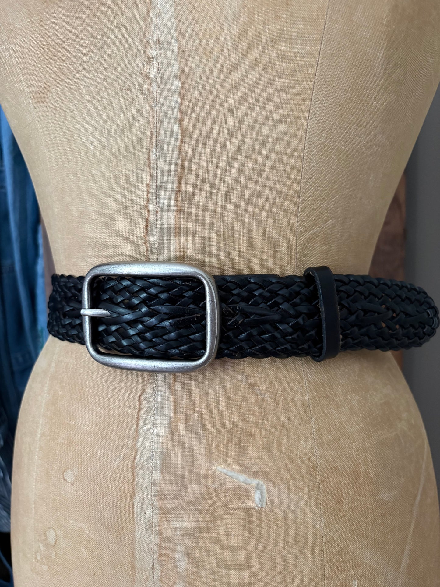 Ceinture en cuir tressée Levis (Médium)