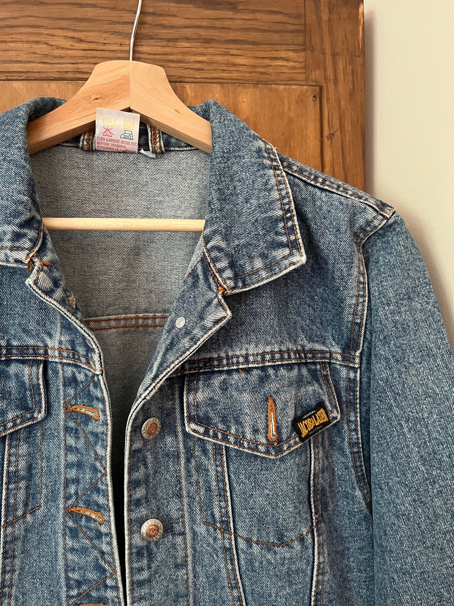 Manteau en denim court (Small)
