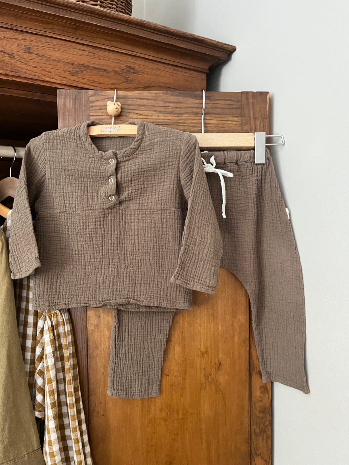 Ensemble en mousseline Les petites natures (18-24 mois)