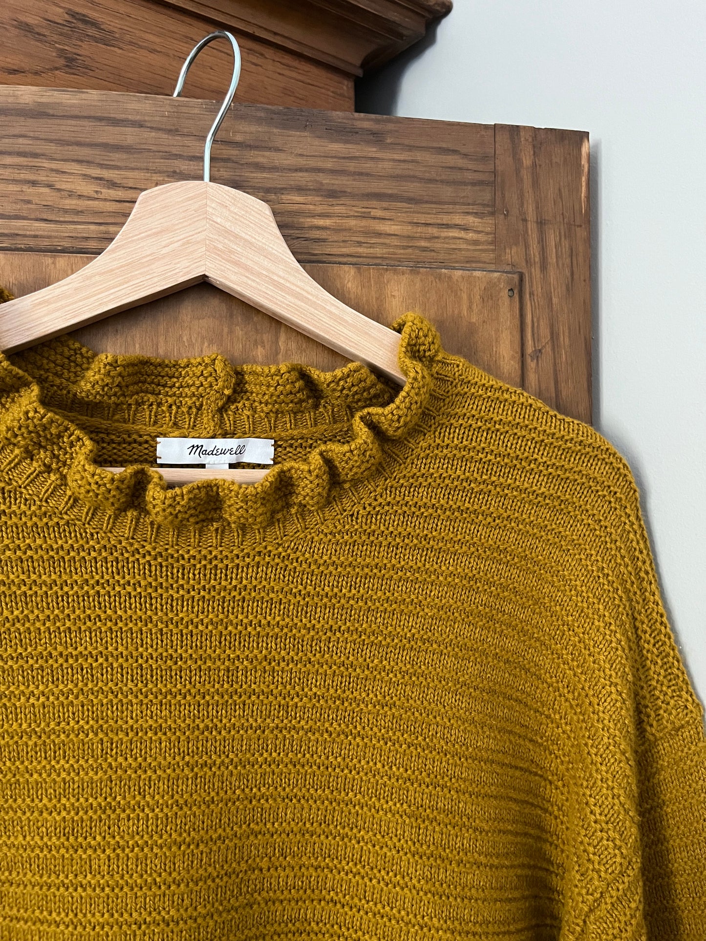 Tricot ocre Madewell (M/L)