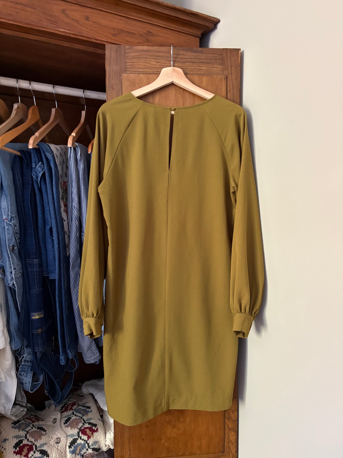 Robe couleur olive ICHI (Médium)