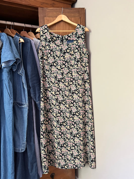 Robe longue fleurie (Large)