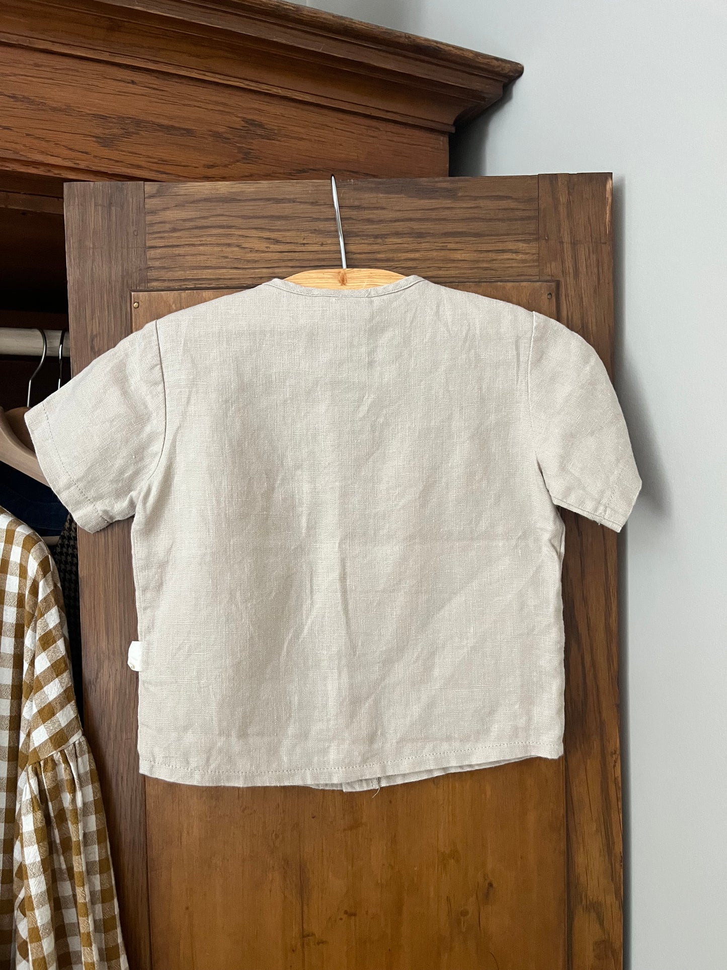 Chemise en lin Les petites natures (12-18 mois)