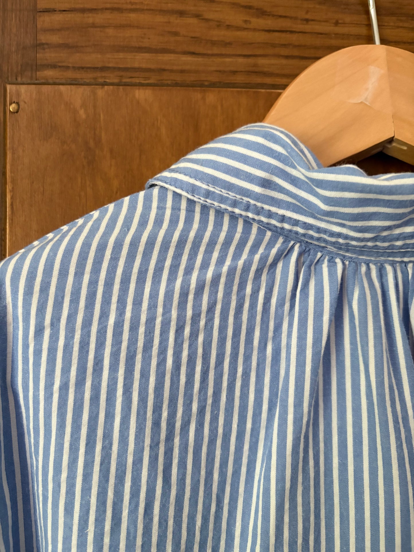 Chemise longue lignée bleu Souris Mini (7 ans)