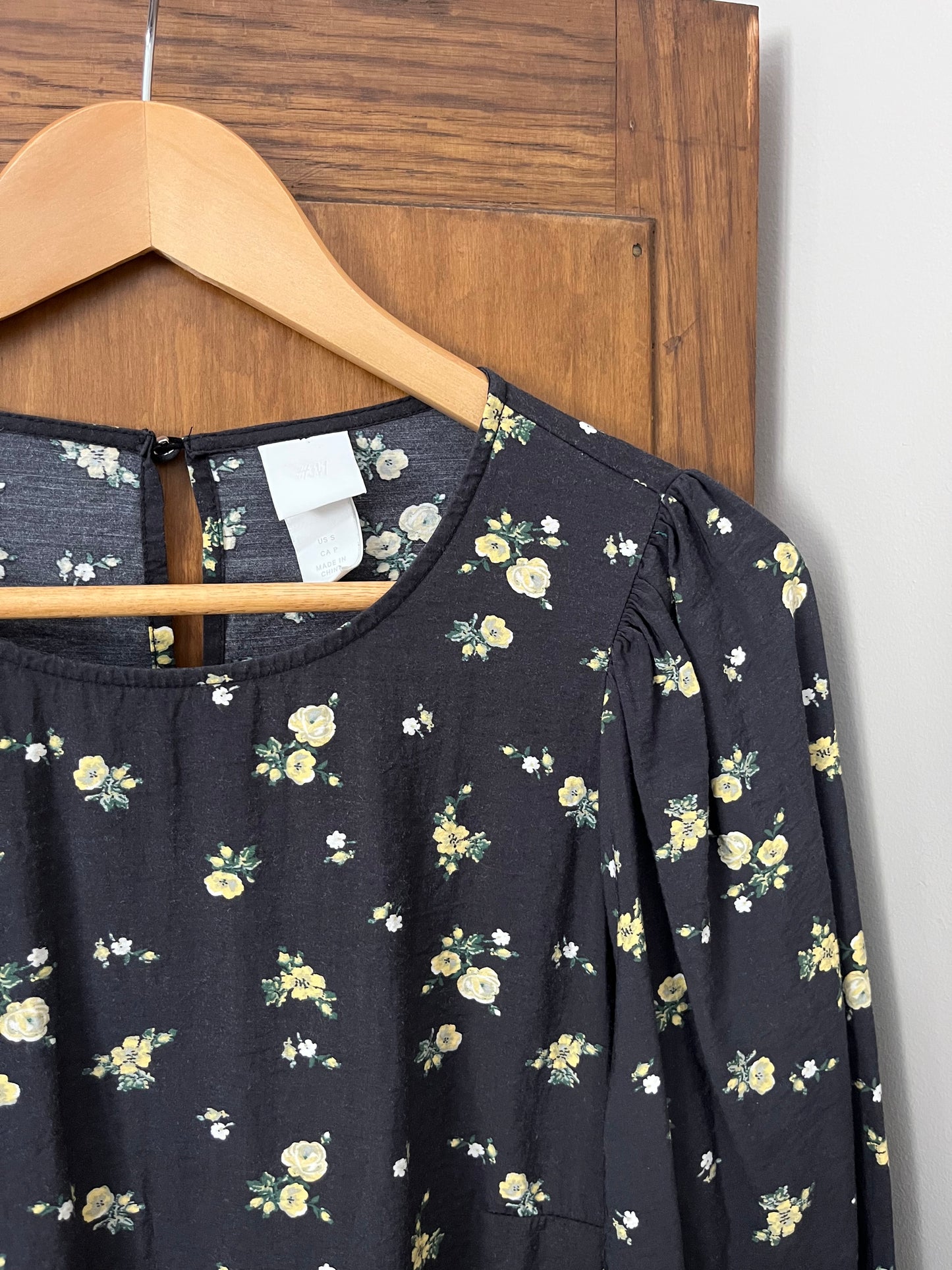 Robe longue fleurie H&M (Small)