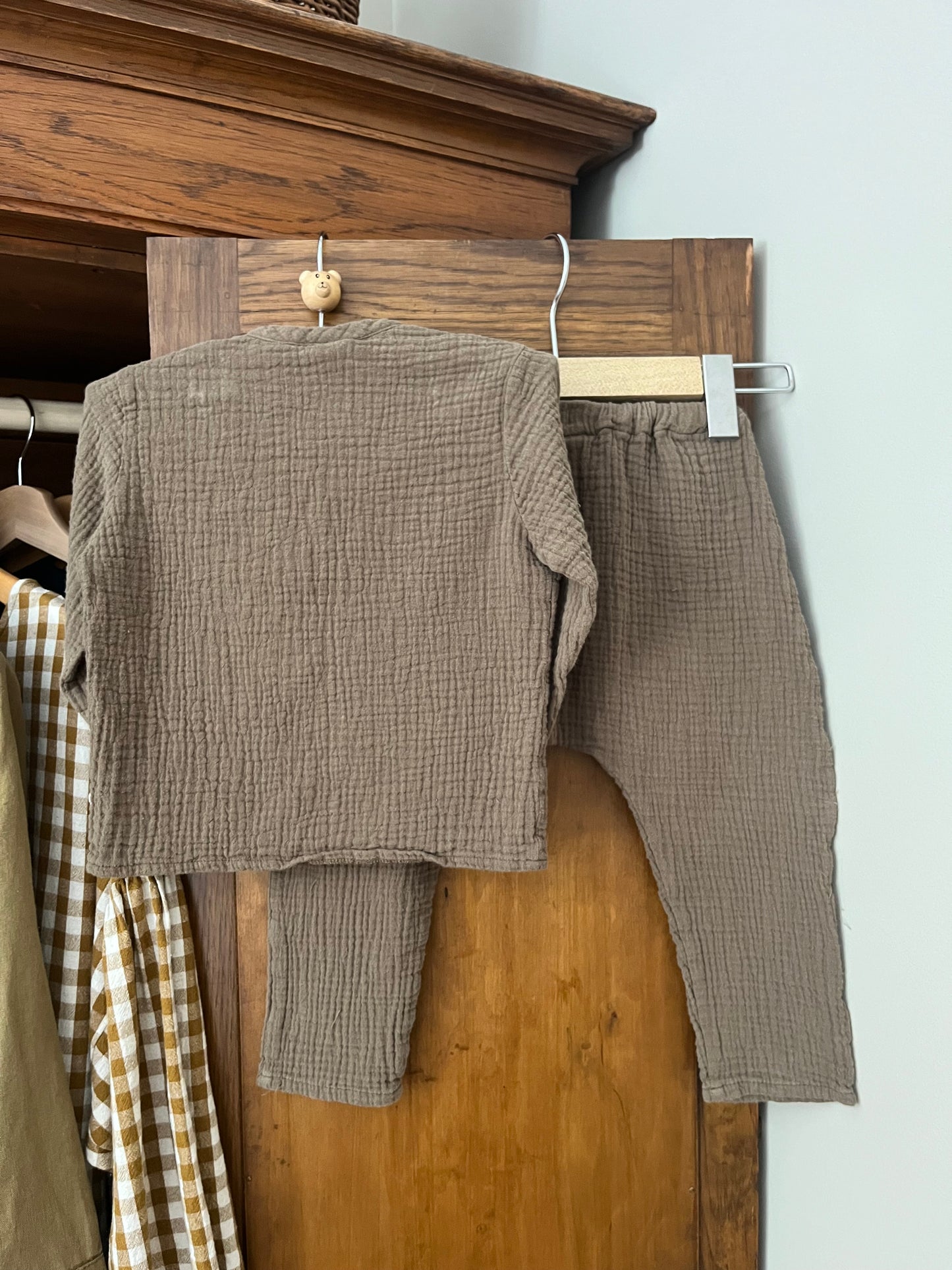 Ensemble en mousseline Les petites natures (18-24 mois)