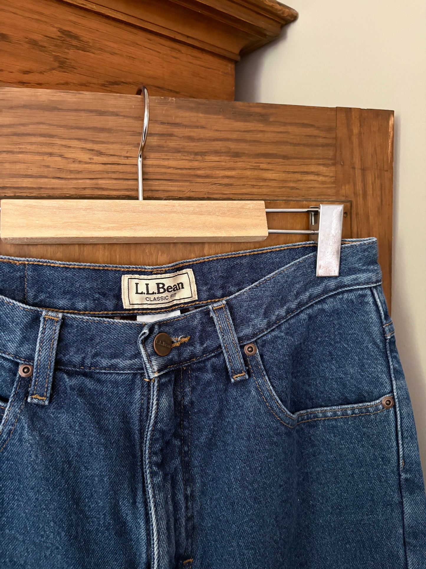 Jeans vintage doublé L.L.Bean (Médium)