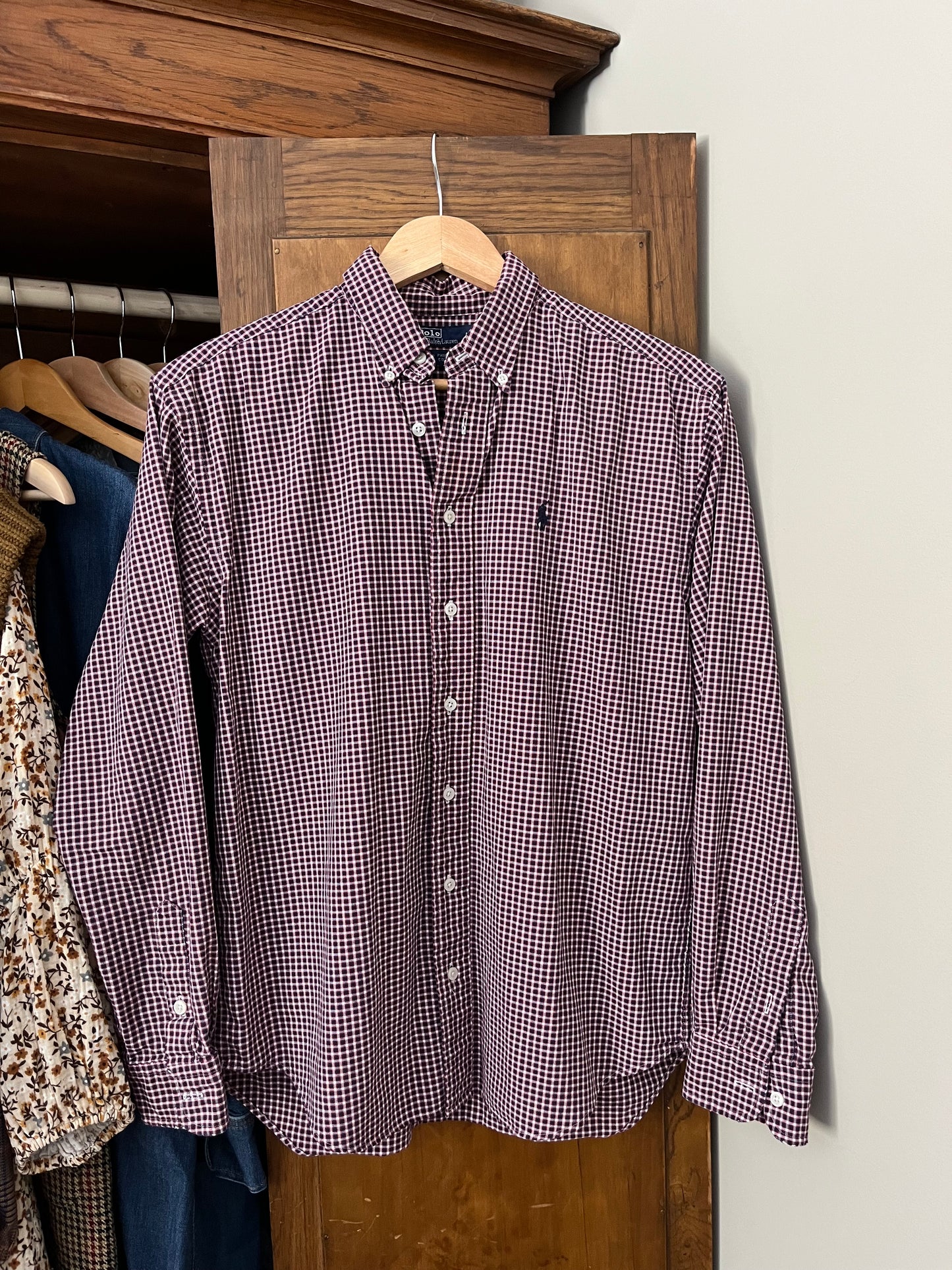 Chemise à carreaux Ralph Lauren (Small)