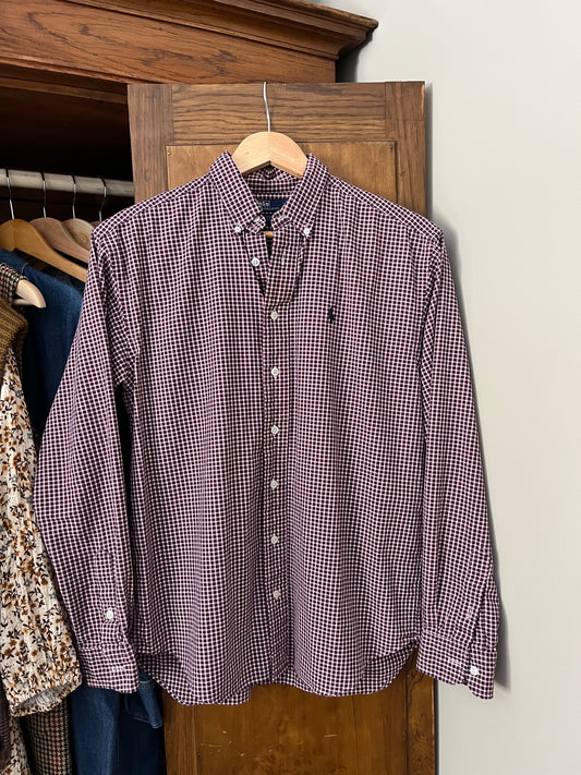 Chemise à carreaux Ralph Lauren (Small)
