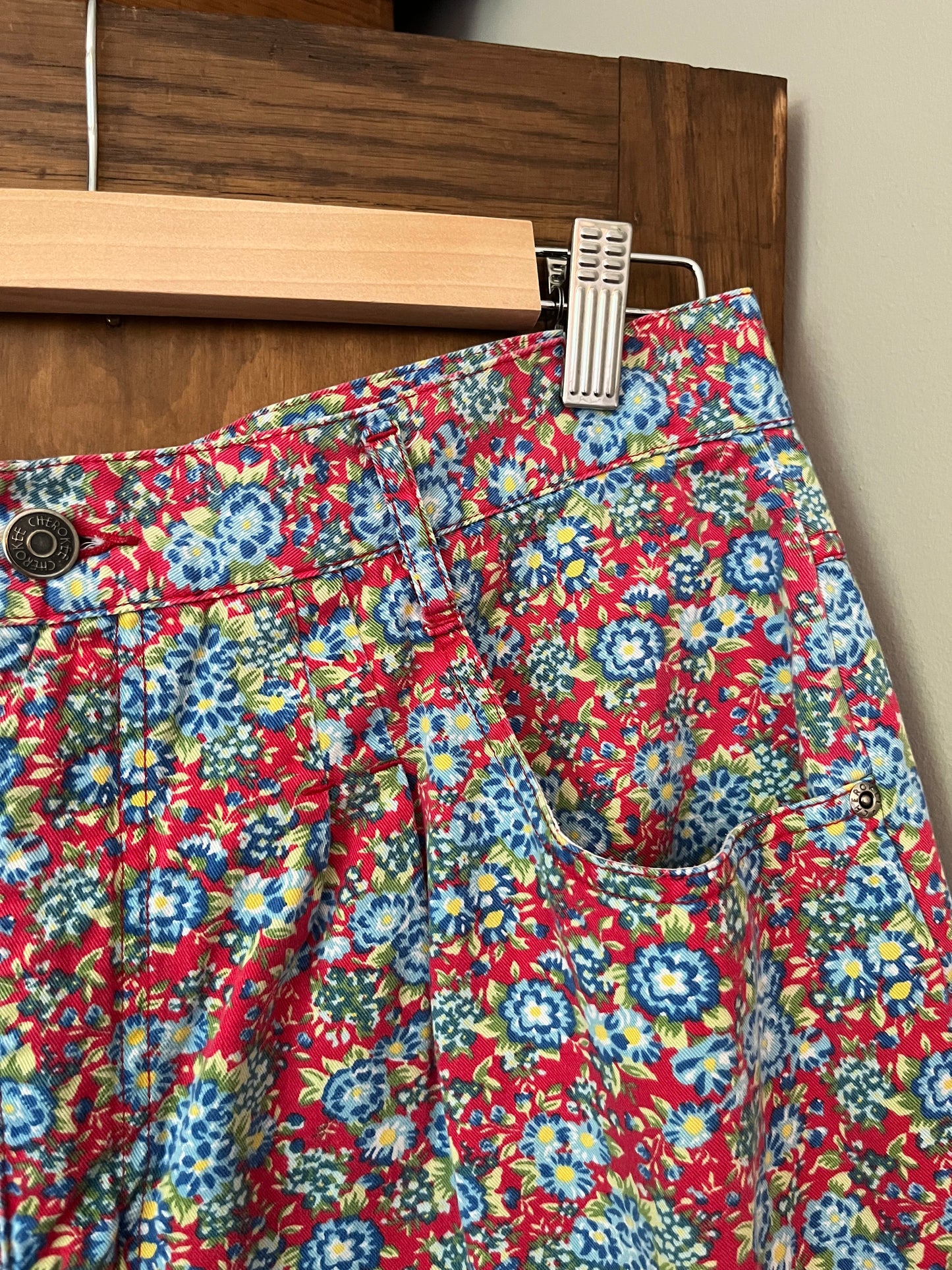 Short fleurie vintage (M/L)